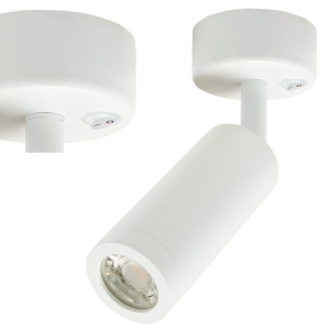 Lampa sufitowa reflektorek MADARA SLIM MR11 SWITCH BAZA biały z włącznikiem SLIP003033 Spectrum