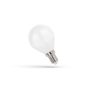Żarówka kulka LED 4W E14 neutralna WOJ+14336 Spectrum