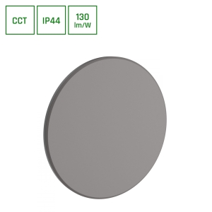 Oprawa ścienna szara IP44 LED 18W zmienna barwa CCT SLI003044CCT_PW Spectrum
