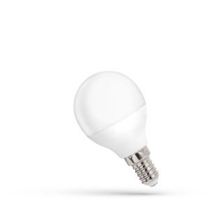 Żarówka kulka LED E14 ciepła 4W 3000K SPECTRUM