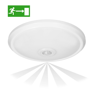 Plafon ZONDA EMERGENCY LED biały AD-PL-391WLPMR4 Orno
