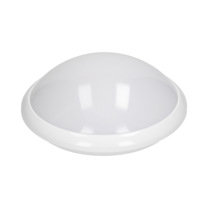 BREVA, plafon oświetleniowy z mikrofalowym czujnikiem ruchu, 60W, E27, IP44, poliwęglan mleczny AD-PL-316WE27PMM Orno