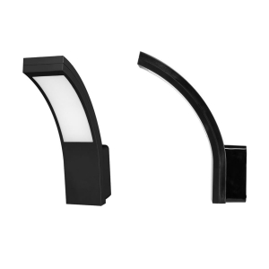 Oprawa ogrodowa elewacyjna kinkiet  PIRYT LED 10W 800lm IP54 4000K czarna Orno