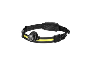 Latarka czołowa LT-9 LED COB + CREE z akumulatorem 1200 mAh Orno