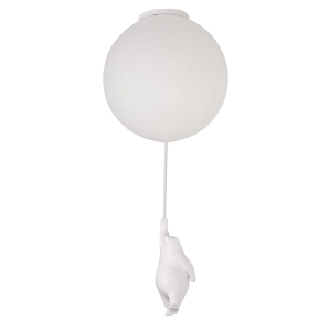 Plafon Balu M Wiszący Miś Białay CL0110-M Yaskr