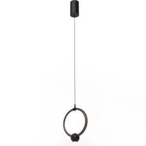 Lampa Wisząca Kolia 2xLED Różowe Złoto PL0146 Yaskr