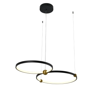 Lampa Wisząca Kido M LED czarny PL0139 Yaskr