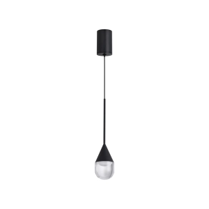 Lampa Wisząca Nata 1xLED czarna PL0104-BK Yaskr