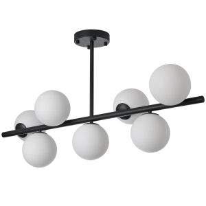 Lampa Sufitowa Bolti 7xE14 czarna PLC0104-BK Yaskr