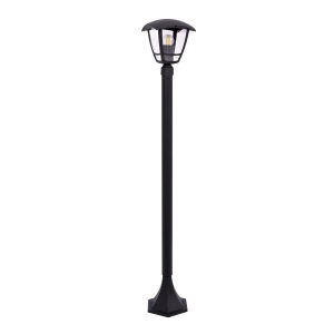 Klasyczna lampa ogrodowa w czarnym kolorze K-8202 z serii NAPOLI Kaja Lighting