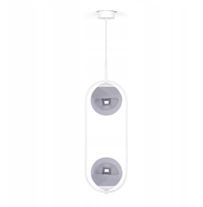 Podwójna lampa wisząca z grafitowymi kloszami K-5303 z serii ARLENA Kaja Lighting