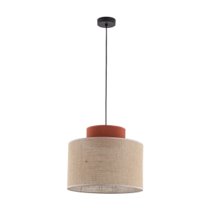 Lampa wisząca DUO kolor czarny na E27 - 3139 TK Lighting