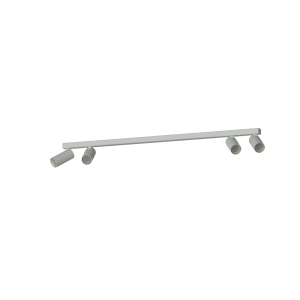 Listwa z regulowanymi reflektorkami FOURTY IV 4xGU10 R35 Silk gray 11438 Nowodvorski