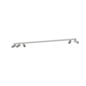 Listwa z regulowanymi reflektorkami FOURTY V 5xGU10 R35 Silk gray 11440 Nowodvorski