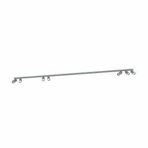 Listwa z regulowanymi reflektorkami FOURTY VII 7xGU10 R35 Umbra gray 11470 Nowodvorski