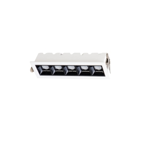 Lampa wpuszczana Solar oprawa podtynkowa biała LED IP20 LP-0406/5RS WH Light Prestige