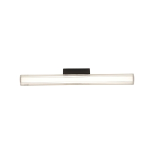 Kinkiet Linea LED z personalizacją oświetlenia CCT i szklanym kloszem LP-0510/1W-45 BK Light Prestige