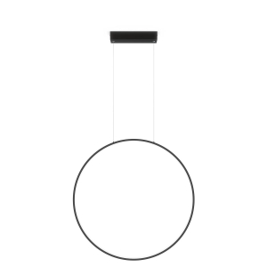 Mała lampa wisząca Mirror S czarna do nowoczesnej łazienki IP44 LP-999/1P S BK CCT Light Prestige