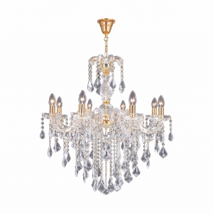 14004/8-GLD CHATEAU LAMPA WISZĄCA ZŁOTA/GOLD Zuma Line