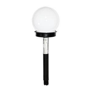 LAMPKA OGRODOWA SOLARNA CZARNA PLASTIK | EKO4826 Milagro - 12 szt.