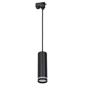 Lampa Pipe Ring Track Pendant Light Black 1xGU10 | ML7673 EKO-LIGHT