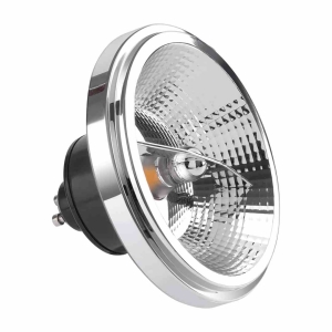 ŻARÓWKA AR111 - 10,5W GU10 3000K/ Czarny z odbłyśnikiem AR8616 Eko-Light