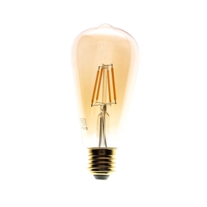 Żarówka Filamentowa LED 6W ST64 E27 2700K Amber EKZF8017 Eko-Light