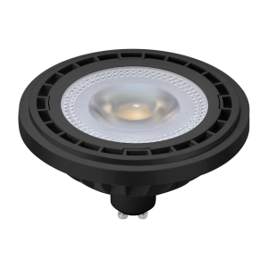 Żarówka LED 10W AR111 GU10 3000K/ Czarny AR8040 Eko-Light