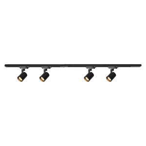 Zestaw Volf Track Czarny 4xGU10 1,5m ML0684 Milagro