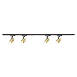 Zestaw Volf Track Złoty 4xGU10 1,5m ML0686 Milagro