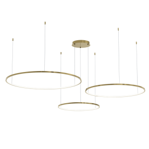 Lampa wisząca Saturno Gold 100W LED ML0847 Milagro