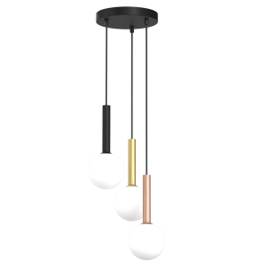 Lampa wisząca PLAY BLACK 3xG9 MLP0969 Milagro