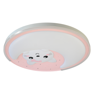 Plafon MOONCAT PINK 34W LED RÓŻOWY 4000K 34W LED IP20 ML1059 Milagro