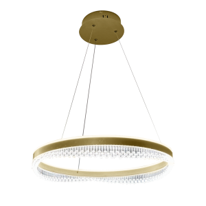 Lampa wisząca PRECIOSA 52W LED ZŁOTY 4000K 52W LED IP20 ML0999 Milagro