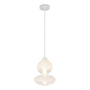 Lampa wisząca DAPHNE WHITE 12W ZŁOTY Ciepła 3000K 12W LED IP20 ML0862 Milagro