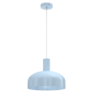 Lampa wisząca VISBY BŁĘKITNY 1xE27 MLP1556 Milagro