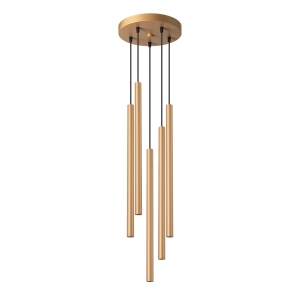 Lampa wisząca PASTELO 5P złota G9 5x8W IP20 SL.1174 SOLLUX