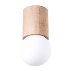 Plafon BOOMO 12 naturalne drewno G9 1x8W IP20 SL.1191 SOLLUX