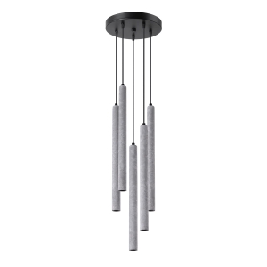 Lampa wisząca PASTELO 5P beton G9 5x8W IP20 SL.1275 SOLLUX