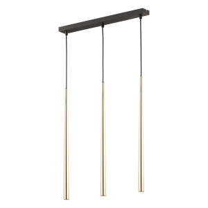 Lampa wisząca PIANO kolor czarny / złoty na G9 - 6437 TK Lighting