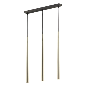 Lampa wisząca PIANO kolor czarny / złoty na G9 - 6437 TK Lighting