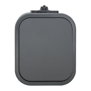 Łącznik włącznik natynkowy szary IP54 10A 250V