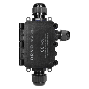 Puszka instalacyjna natynkowa HD IP68, 0,5-6,0mm² ,2 dławnice M20, 1 dławnica M16 Orno