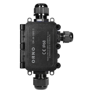 Puszka instalacyjna natynkowa HD IP68, 0,5-6,0mm² ,2 dławnice M20, 1 dławnica M16 Orno