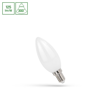 Żarówka LED E14 6W COG barwa ciepła SPECTRUM