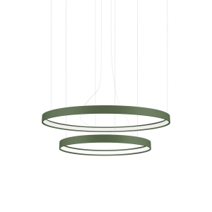 Żyrandol RIO 2 55/78 zielona oliwka LED 3000K TH.379 THORO