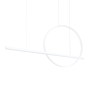 Lampa wisząca GLAD biała LED 4000K TH.493 THORO