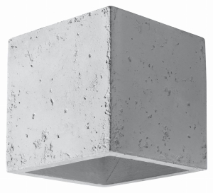 Kinkiet QUAD beton G9 1x40W IP20 SL.0487 SOLLUX