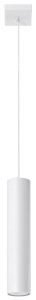 Lampa wisząca LAGOS 1 biały GU10 1x40W IP20 SL.0323 SOLLUX
