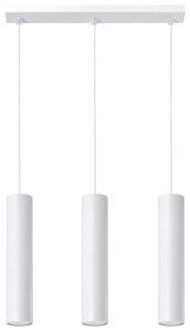 Lampa wisząca LAGOS 3L biały GU10 3x40W IP20 SL.0325 SOLLUX